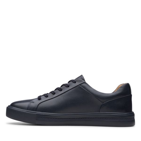 Clarks Womens Un Maui Lace Trainers Navy | CA-7954613